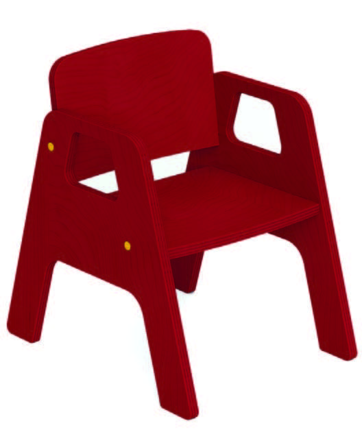 A Chair - Red